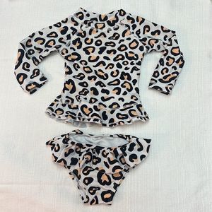 Infamous Mini Swim Leopard Girls Swimsuit